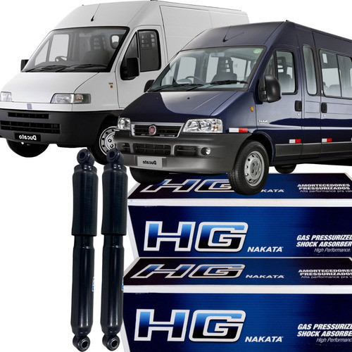 Par Amortecedor Novo Traseiro Ducato Boxer Jumper 1994 2016