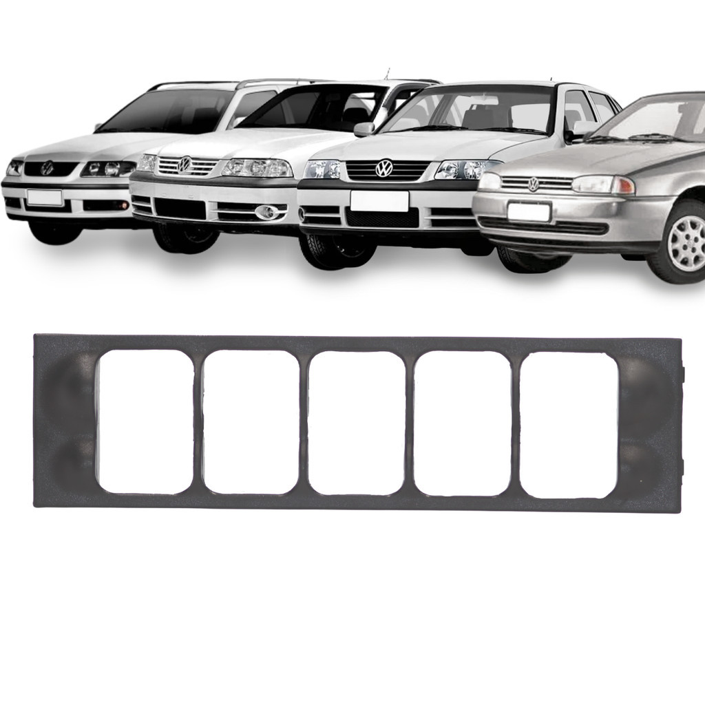 Moldura Do Painel Para Botão do Vidro Elétrico do Gol Saveiro Parati Bola G2 1995/2002