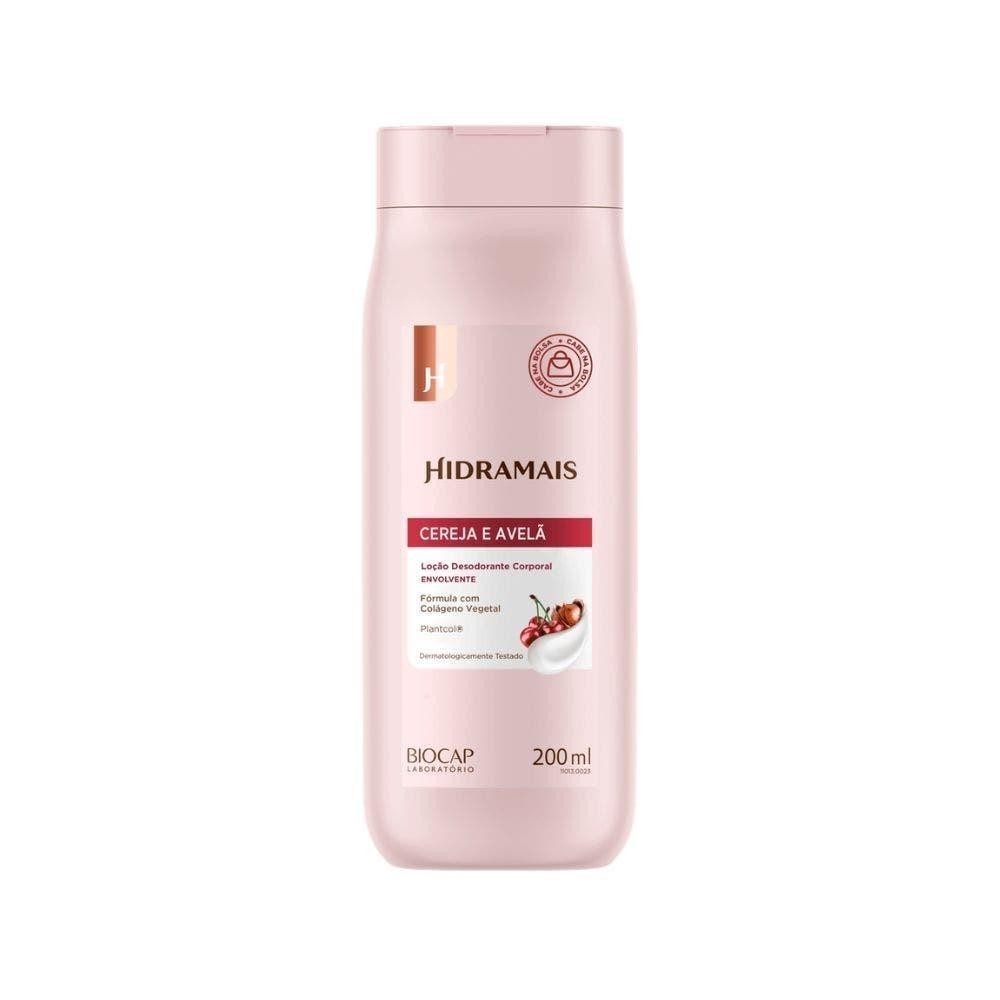 Loção Hidramais Cereja e Avela 200ml em Oferta na Shopee