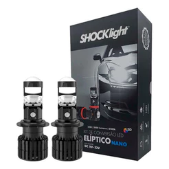 KIT ELIPTICO SUPER LED NANO H7 5000 LUMENS 12V 6500K SHOCKLIGHT