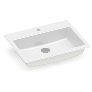Cuba de Sobrepor com Mesa 55x42cm Optica PQ55 Roca em Oferta na Shopee