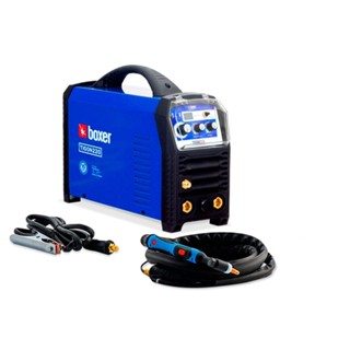 Inversora de solda 220 amperes para eletrodo revestido e Tig DC - TIGON 220 - Boxer (220V)