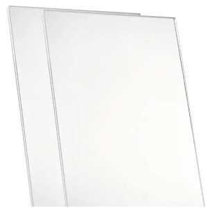 Placa Acrilico Transparente  90x70  cm  2 mm De Espessura