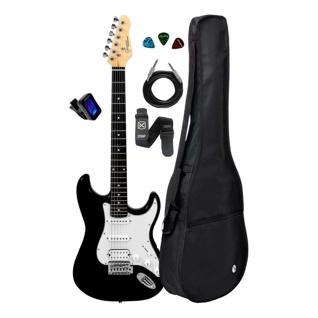Guitarra Elétrica Giannini G-101+ Acessórios+ Afinador