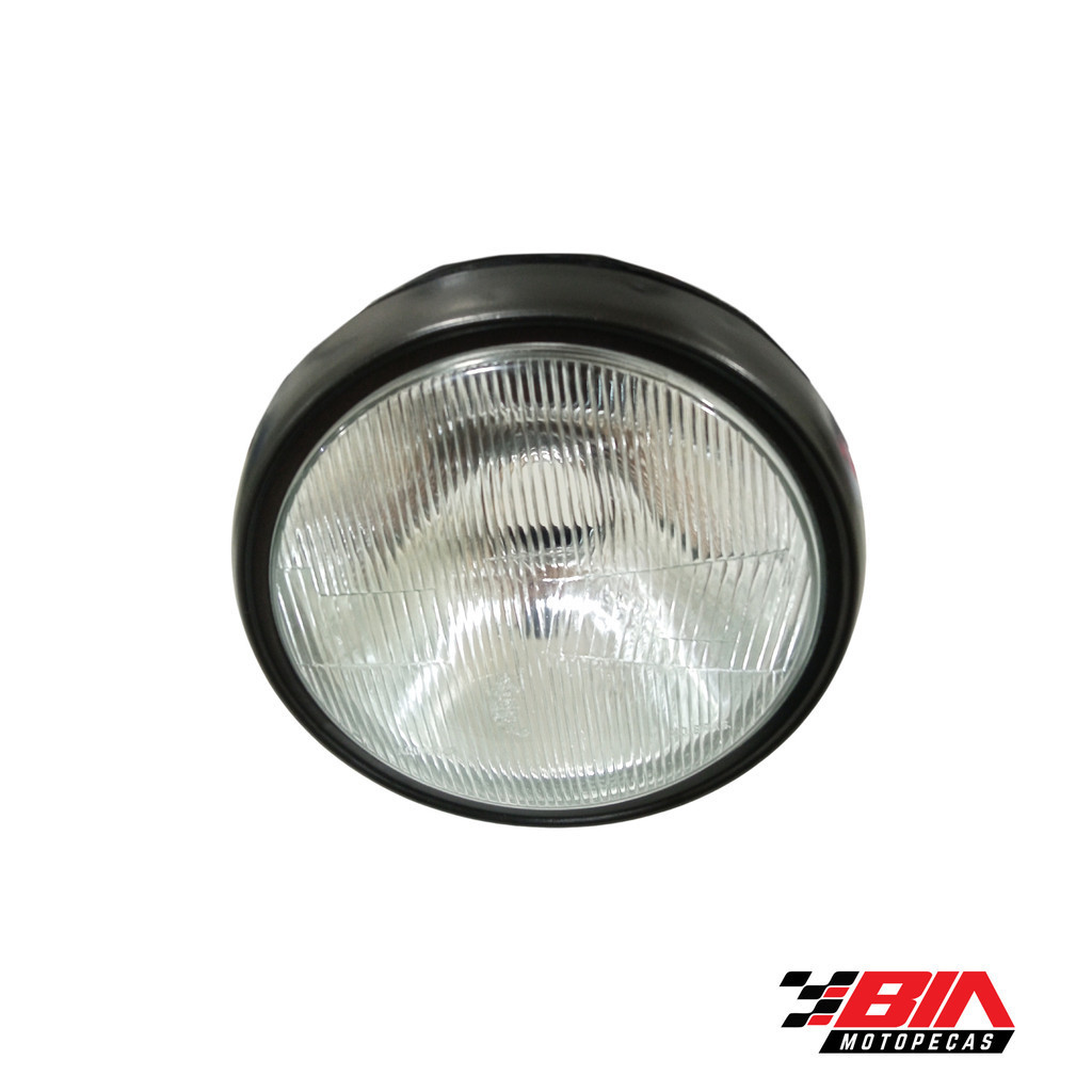 Farol Vidro Completo 4 Pisca Lampadas Honda Cbx 200 Strada 1993 1994 1995 1996 1997 1998 1999 2000 2001 2002 2003 — imagem 2 de 2