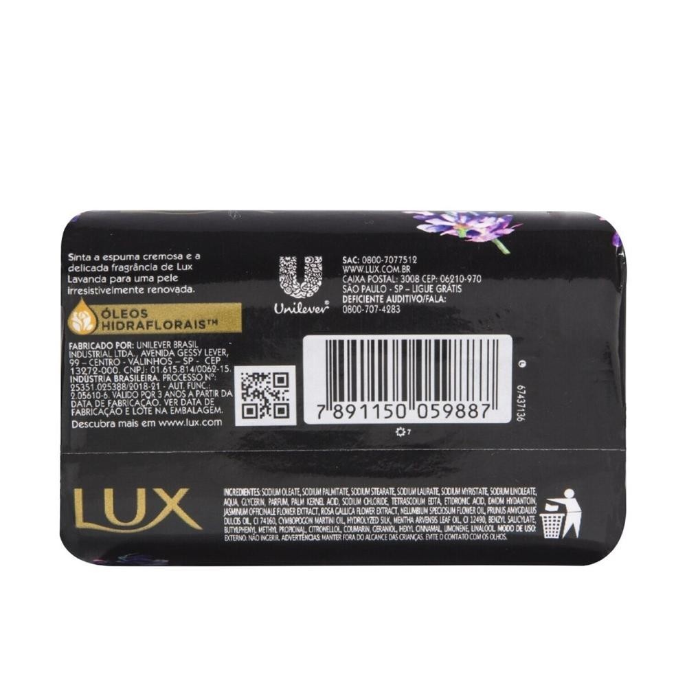 Detalhes do Sabonete em Barra Lux Botanicals Lavanda 85g