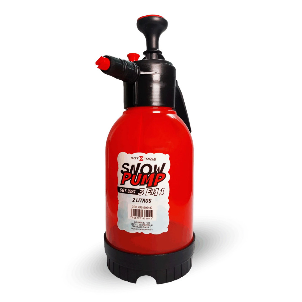 Snow Pump Manual 3 em 1 Sigma Tools 2 Litros SGT-9924 Shampoo Detergente Carro em Oferta na Shopee