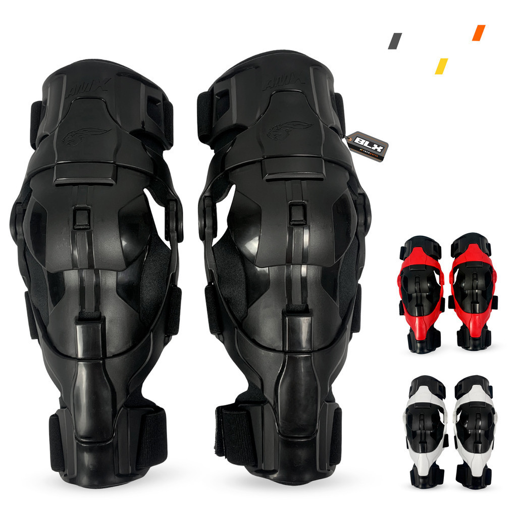Joelheira Infantil Articulada RX Motocross Velocross Trilha Bike Downhill Tam Unico Amx