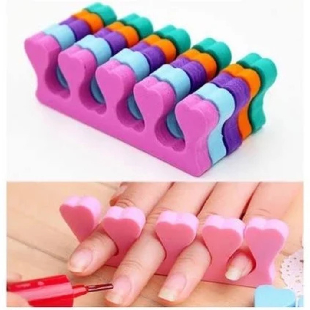 Kit Manicure E Pedicure - Separador De Dedos - Aparador de Cutícula