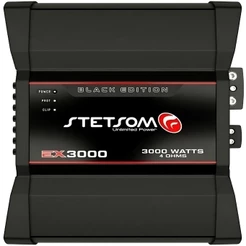 Módulo Amplificador Digital Stetsom EX3000 Black 3000 Watts Rms 1 Canal - 4 Ohms