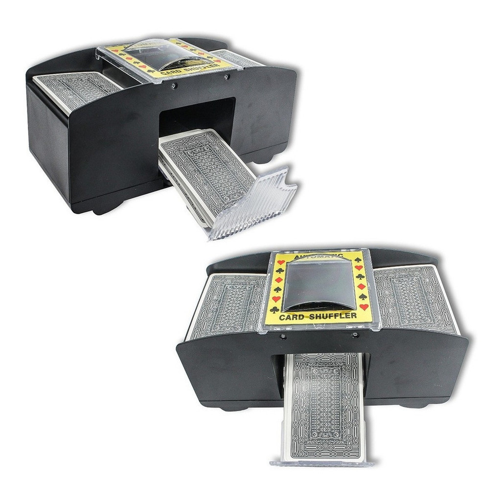 Embaralhador Automatico Misturador Cartas Baralho Jogo Truco em Oferta na Shopee
