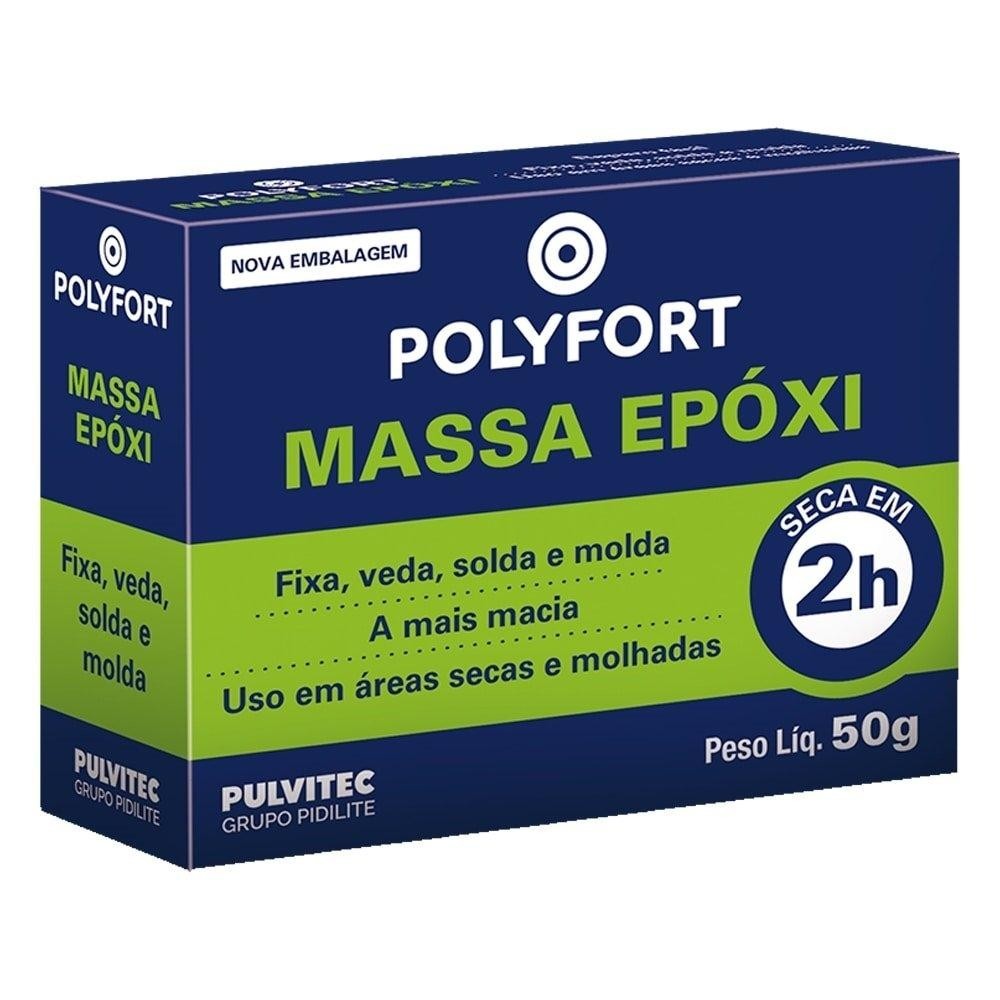 Cola Pulvitec Massa Epóxi 50g - Embalagem com 12 Unidades em Oferta na Shopee