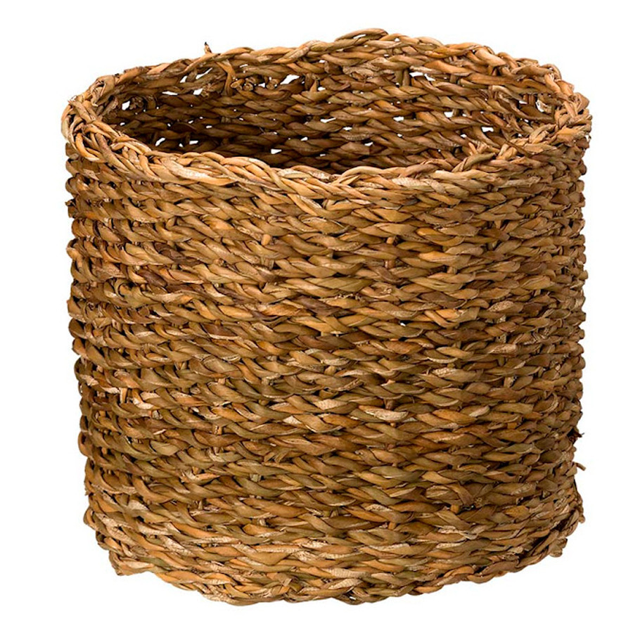 Cesta Decorativa Imares de Seagrass - 21x21x18cm - 1 unidade - Rizzo - Home & Living