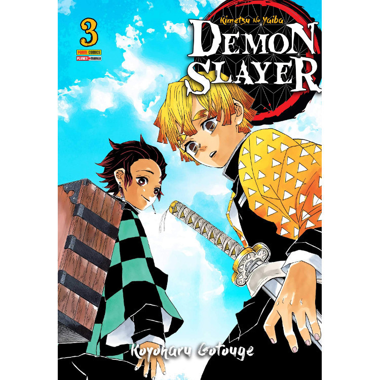 Demon slayer - kimetsu no yaiba vol. 3 - Mangá |  Livro Novo | Português