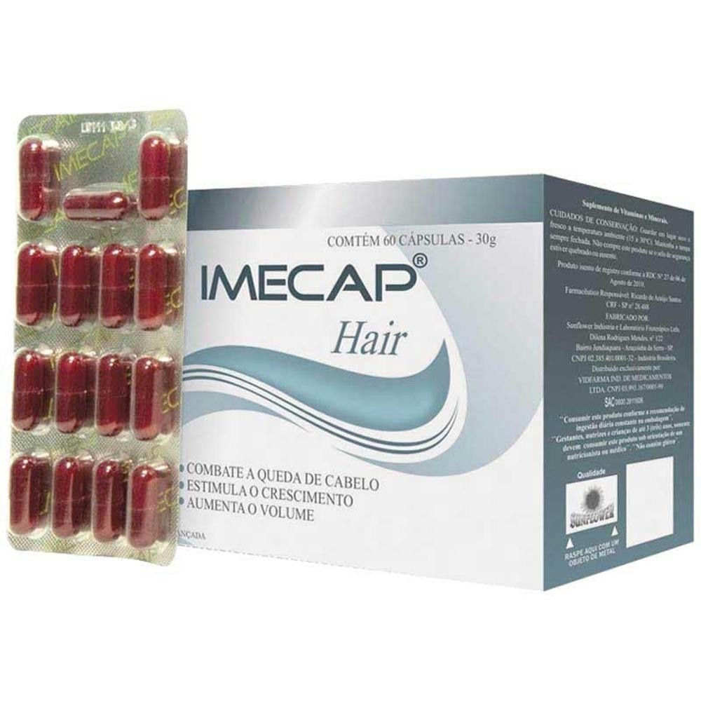 Imecap Hair 60 Capsulas - Health