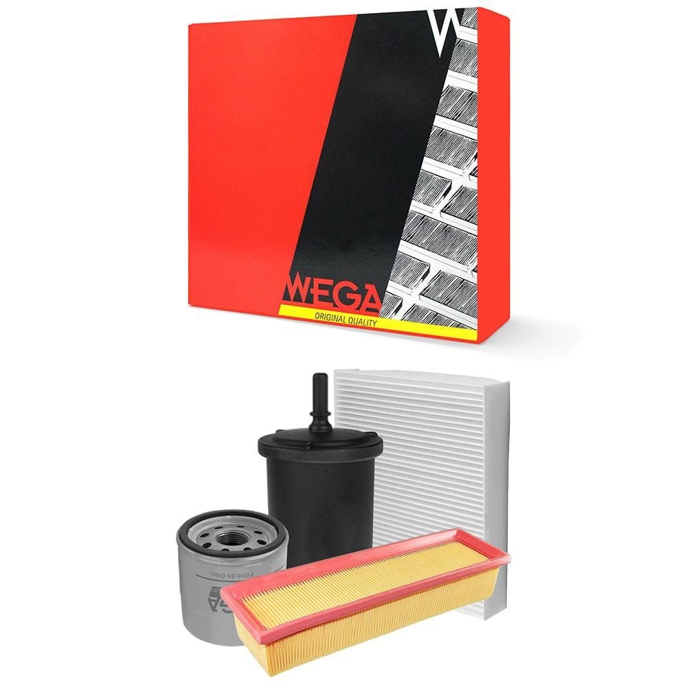 Kit Troca de Filtros Logan Sandero 1.0 16V 2014 a 2017 Flex - Spare Parts and Accessories for Vehicles