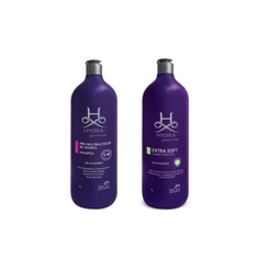 Neutralizador de Odores 1L e Shampoo Extra Soft 1L HYDRA