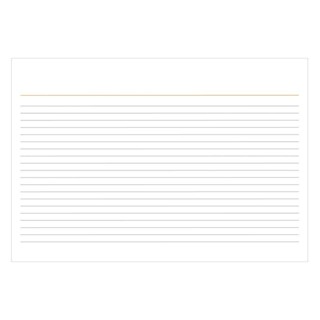 Ficha pautada 6x9 pacote com 100 folhas Tilibra em Oferta na Shopee