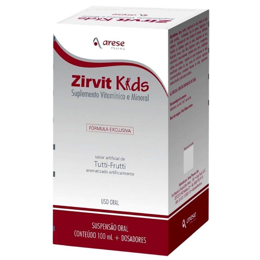 ZIRVIT KIDS COM 100ML ARESE PHARMA
