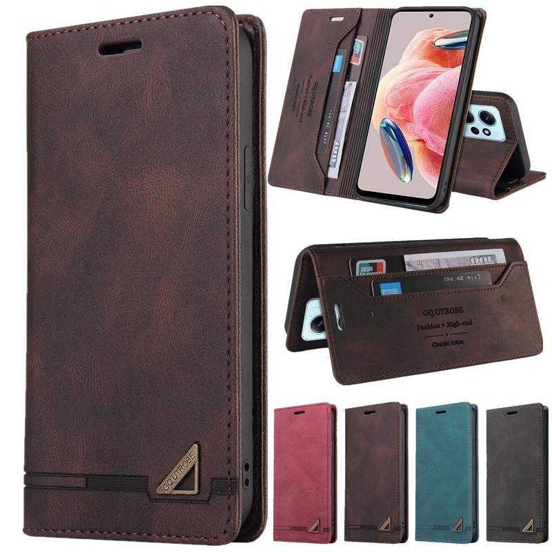 Capa De Couro Para Samsung Galaxy A07 A17 A37 A57 A06 A16 A26 A36 A56 A05S A05 A15 A25 A35 A55 A14 A54 Ímã Flip Carteira