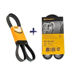 KIT CORREIA ALTERNADOR + AR CONDICIONADO GOL FOX POLO EA111 1.0/1.6 POWER