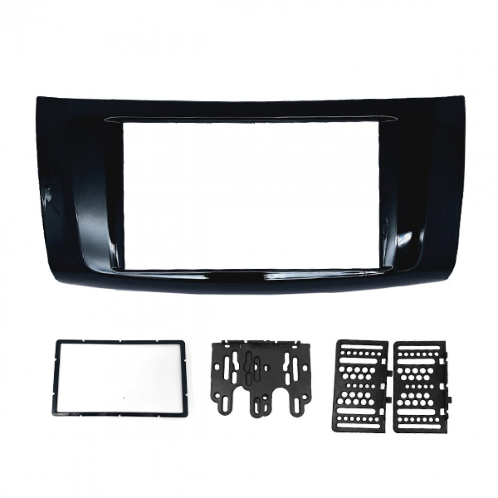 Moldura 2 Din Nissan Sentra G7 - Black Piano em Oferta na Shopee