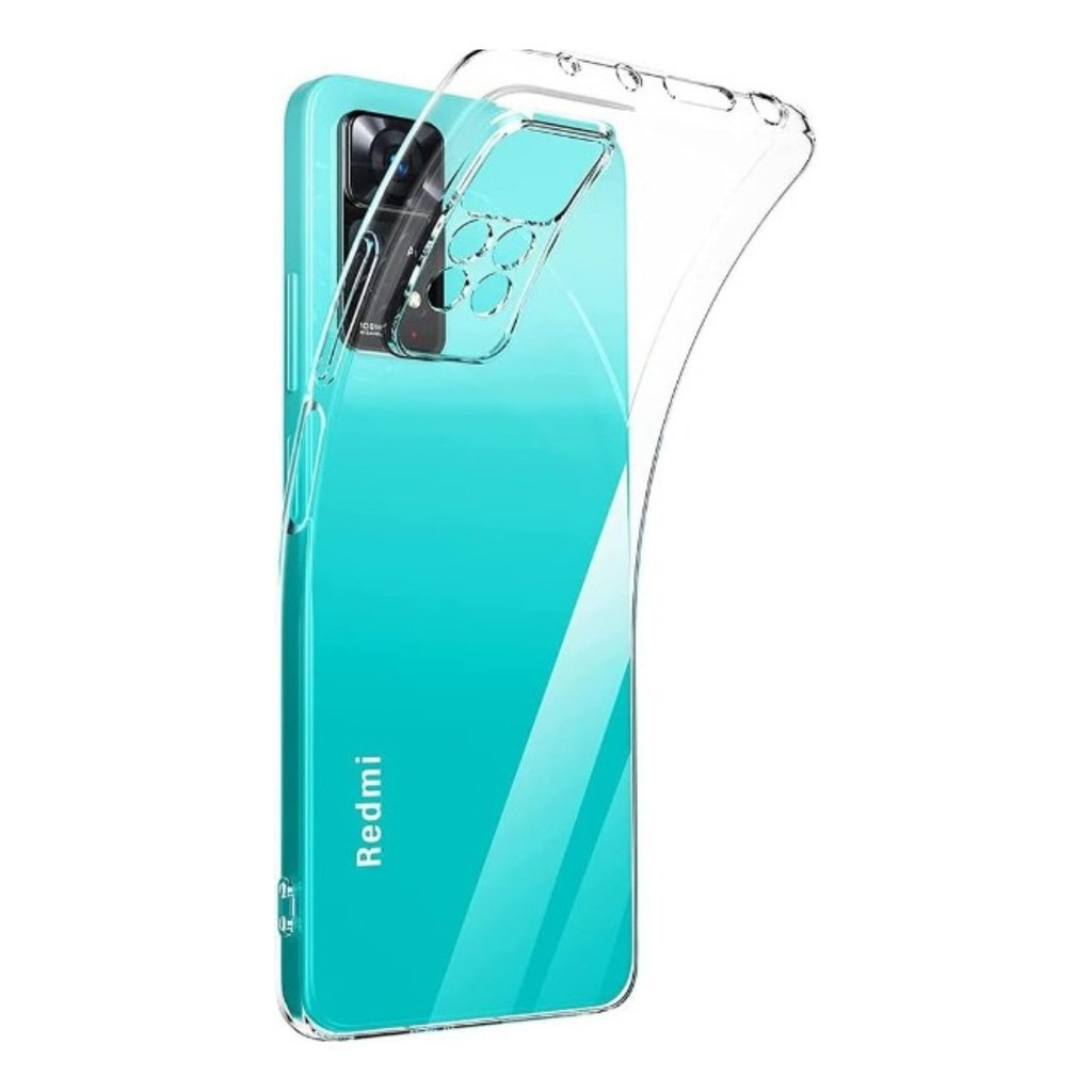 Capa Tpu Transparente Xiaomi Redmi Note 11 5g - Slim