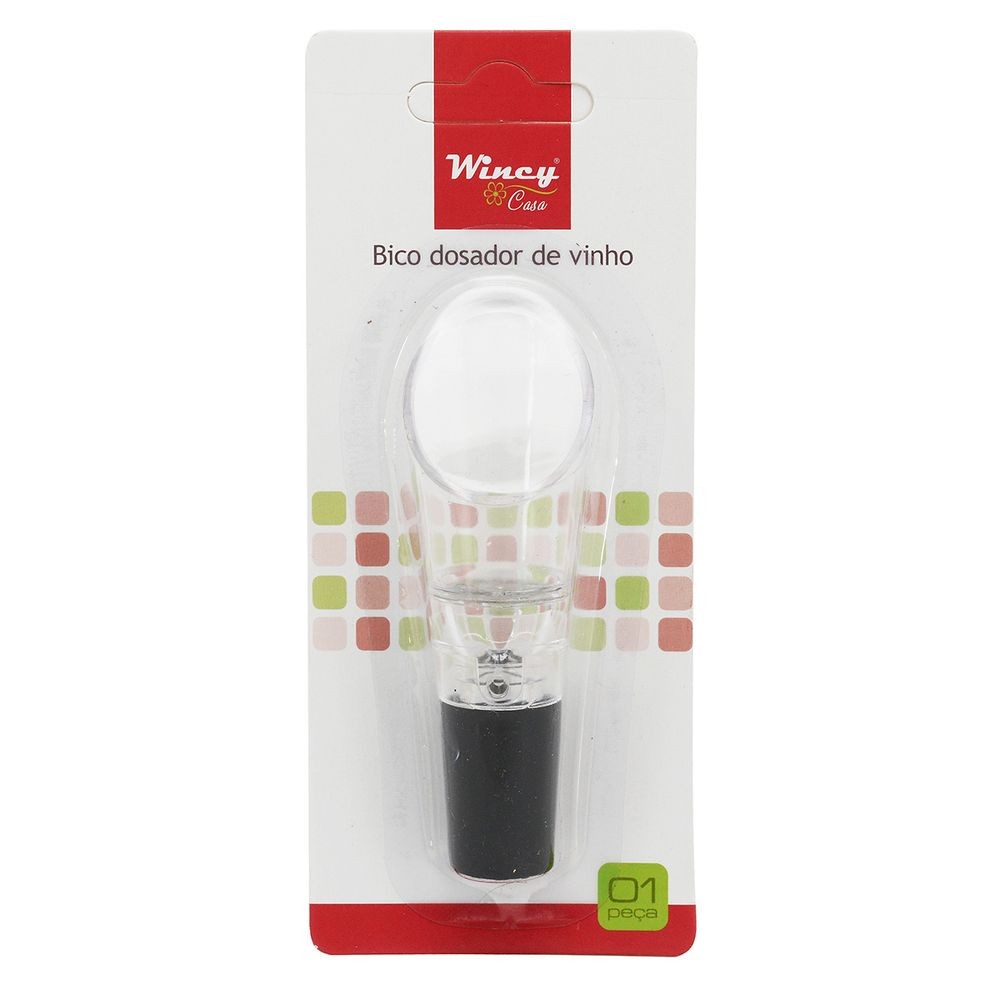 Bico dosador de vinho 3x9cm Wincy