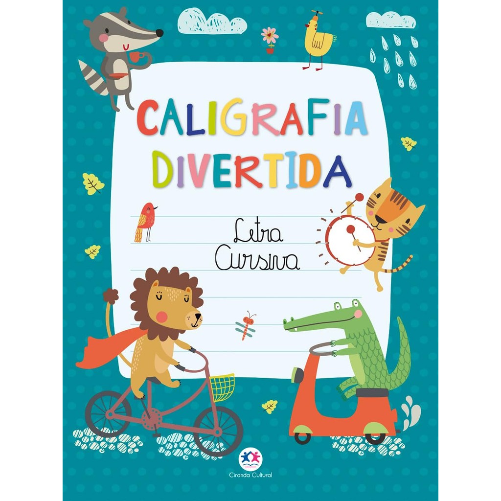 Livro Caligrafia Divertida - Letra Cursiva em Oferta na Shopee