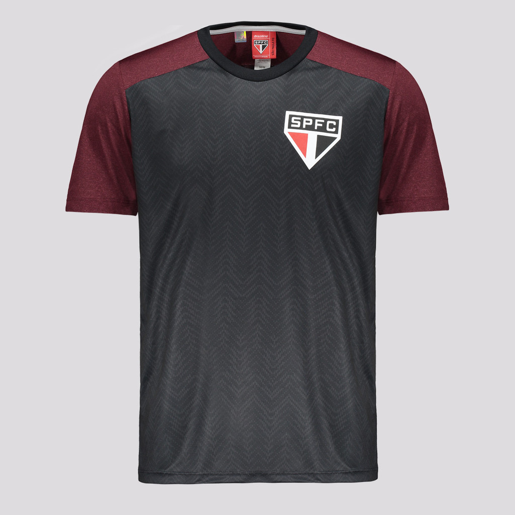 Camisa São Paulo Rede Preta em Oferta na Shopee
