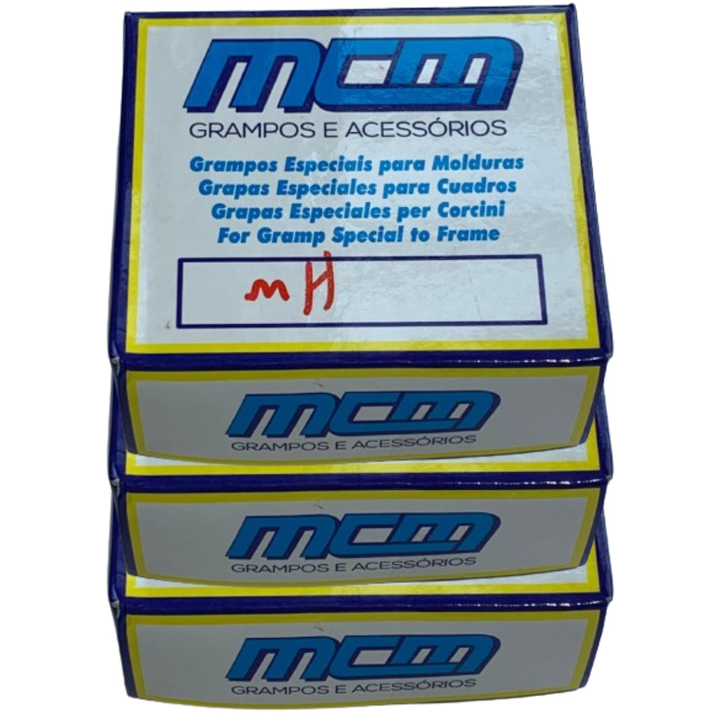 9 mil grampos HW 10 mm MCM para molduras quadros grampeadora pneumática ou mecânica