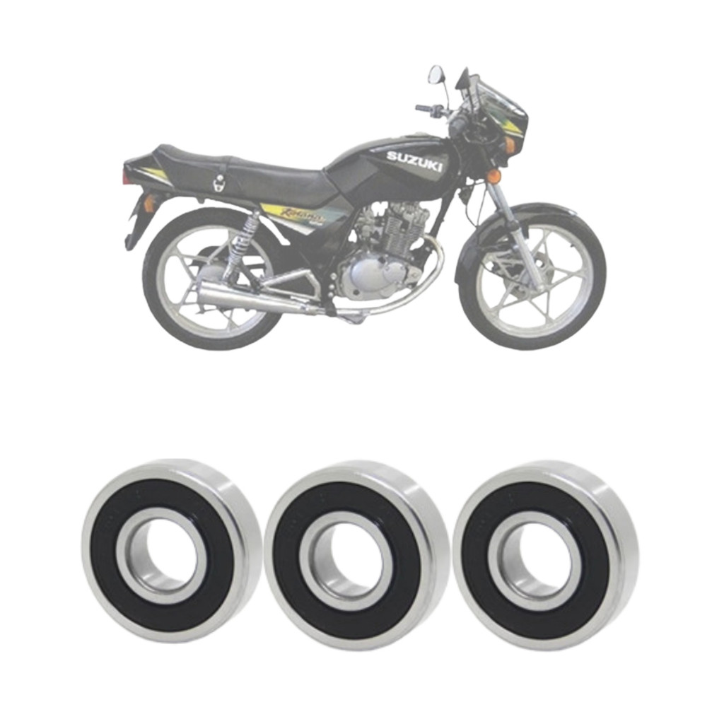 KIT ROLAMENTO RODA TRASEIRA SUZUKI KATANA 125