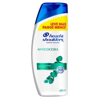 Shampoo Anticaspa Head & Shoulders Anticoceira 650ml em Oferta na Shopee