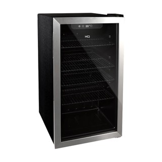 Cervejeira HQ 100L Frost Free Inox Titanium Porta Vidro Low-E Touch Até -6°C HQ-100CEVPV