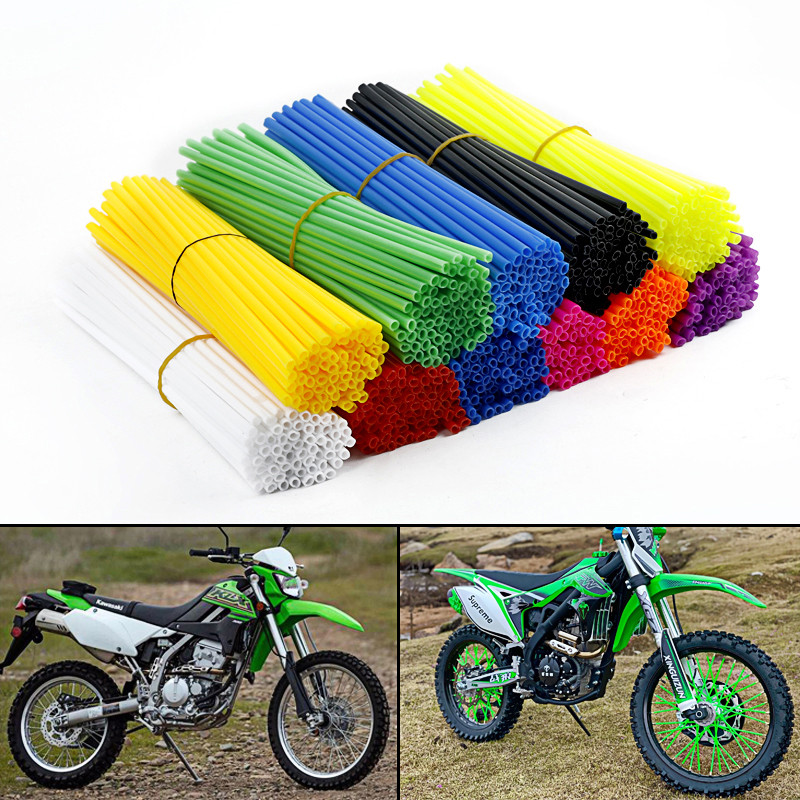 Capa de Raio varias cores para bike moto cadeira de rodas bicicleta 36 unid
