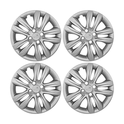 Calota Aro 14" Prata Hyundai HB20 HATCH / SEDAN 2016/18 (Jogo c/ 4 Calotas) Grid - 191CB-PTA-E