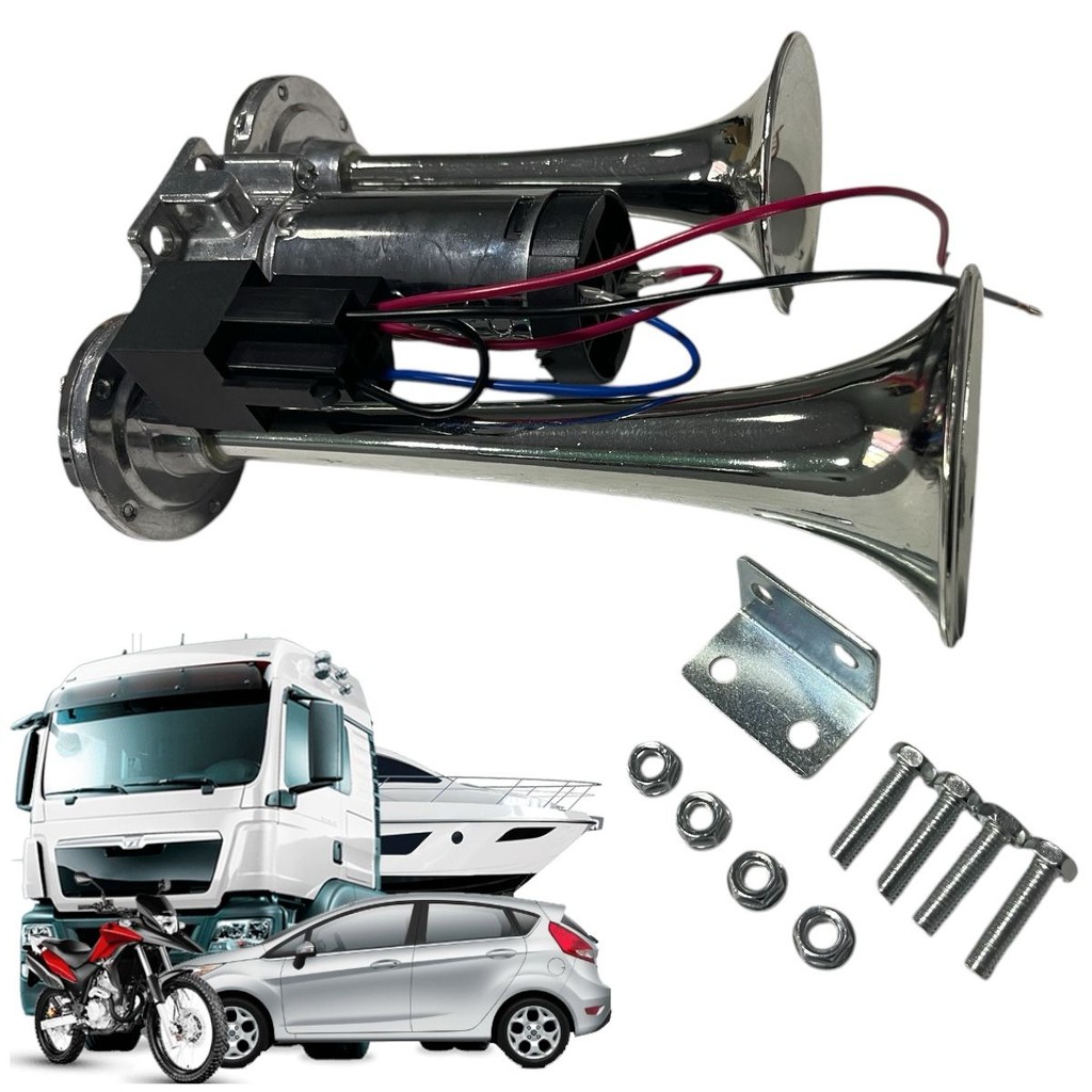 Buzina de Caminhão Potente com Compressor: Onde Comprar | BuscaProdutos