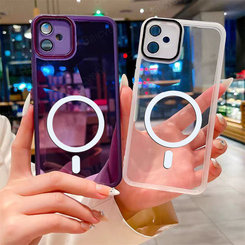 Para Samsung Galaxy A06 4G 5G/A07 Lente De Câmera Colorida Protetora Com Adesivo Magnético