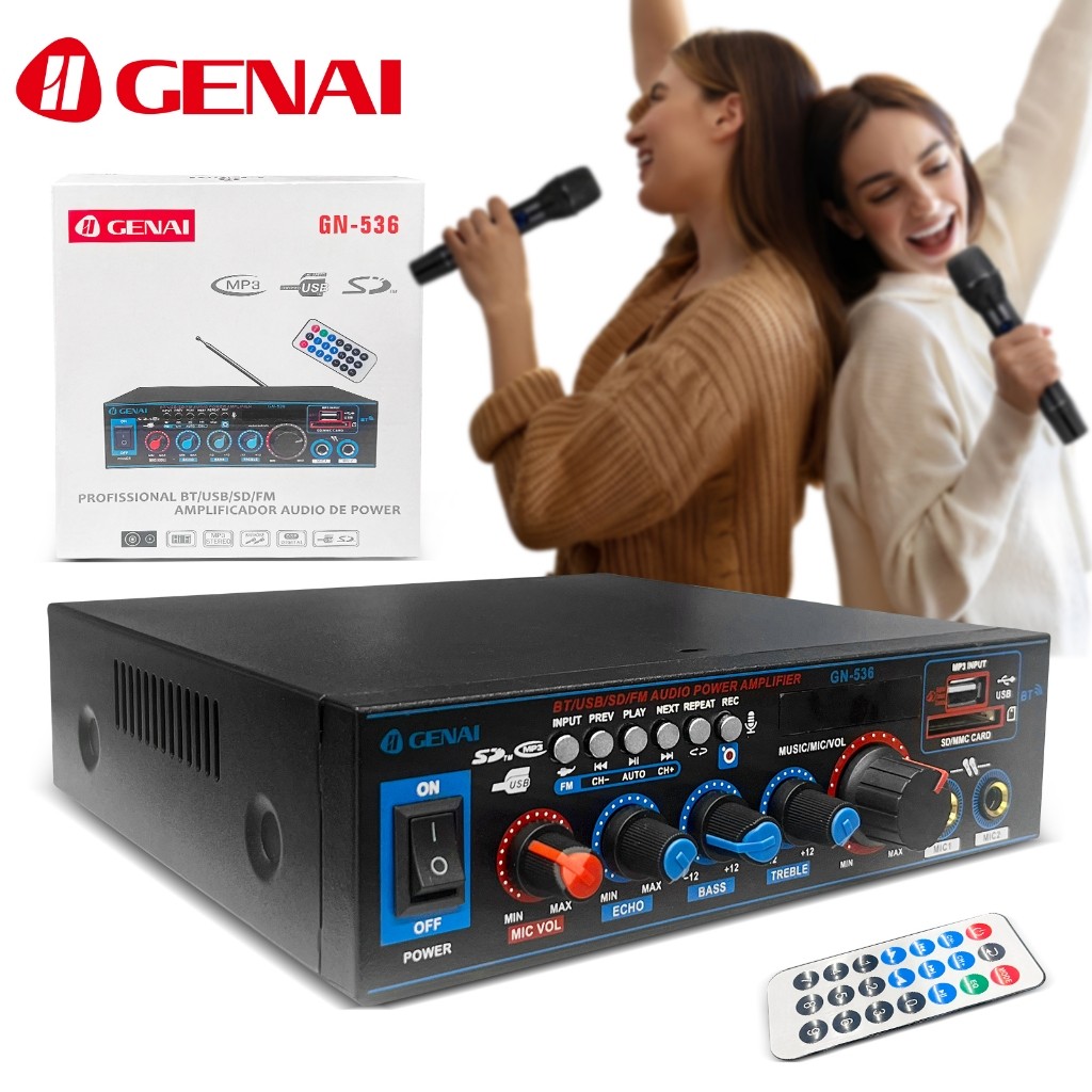 Amplificador de Mesa Trinity Turbo Dance 5.1 300W RMS 2 Canais - Ideal Para Som de Igrejas Lojas Casa em Oferta na Shopee