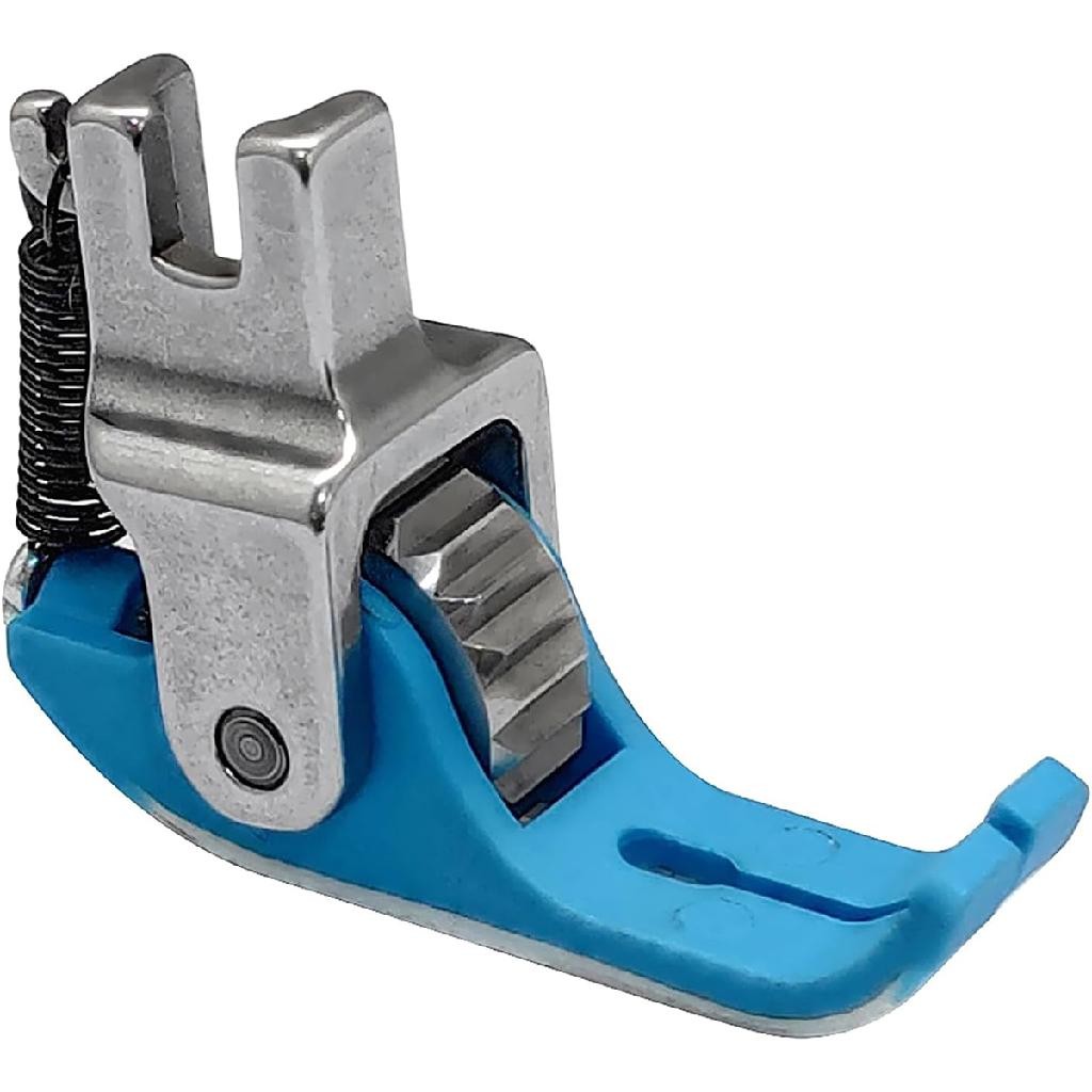 Calcador Rolete Ferro Dentado Costura Maquina Reta Industrial
