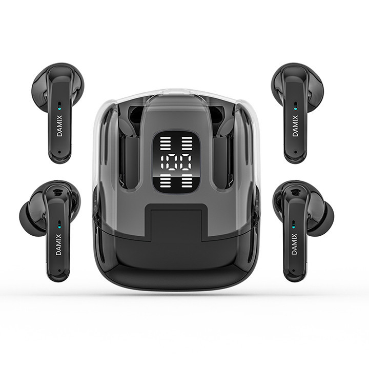 2024 Novo DX-16 Casal Duplo Dois Pares Fones De Ouvido Audifonos Bluetooth 5.5 Sem Fio Cancelamento De Ruído