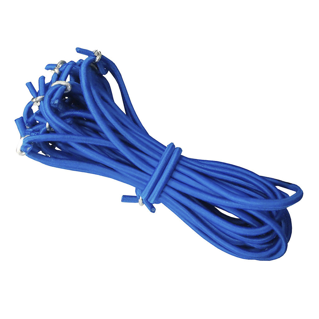 Extensor Elástico Azul Duplo Para Capa Lona De Piscina Com 20 Unidades