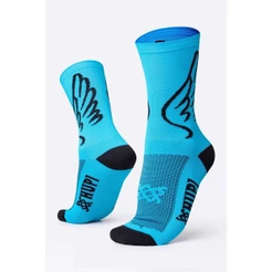 Meia para Corrida Esportiva HUPI Asas Azul