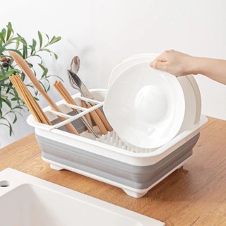 Escorredor De Louça Pático e Compacto Para Cozinha Pratos E Talheres Plastico Top Casa