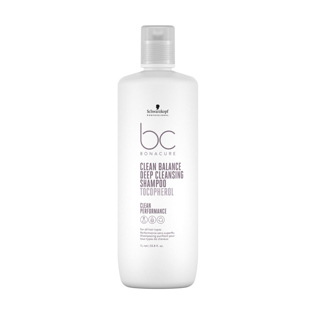 Bonacure Clean Perf. Shampoo Deep Cleansing Clean Balance 1L - Schwarzkopf - Beauty