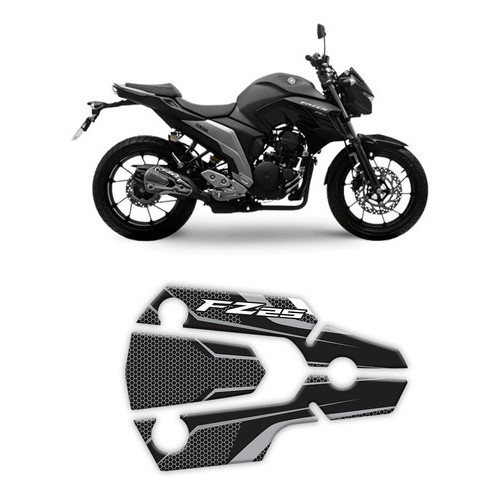 Adesivo Protetor Escapamento Moto Yamaha Fazer Fz25 Resinado em Oferta na Shopee