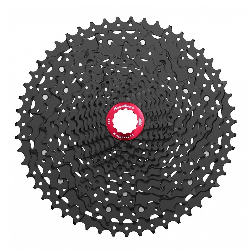 CASSETE 12V SUNRACE MZ800 11/51D - PRETO - MTB - Sports & Outdoors