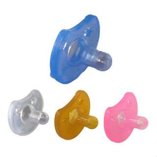 Chupeta Bico Redondo 100% Silicone Calmante Fase 1 Recém Nascido  Baby Nany em Oferta na Shopee