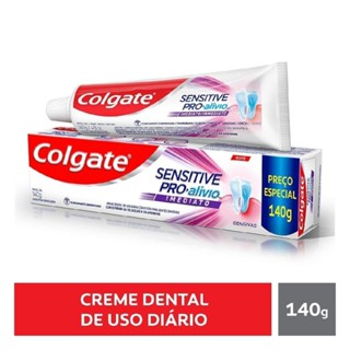 Creme Dental Colgate Sensitive Pro-Alivio Imediato Gengiva 140g Preco Especial em Oferta na Shopee
