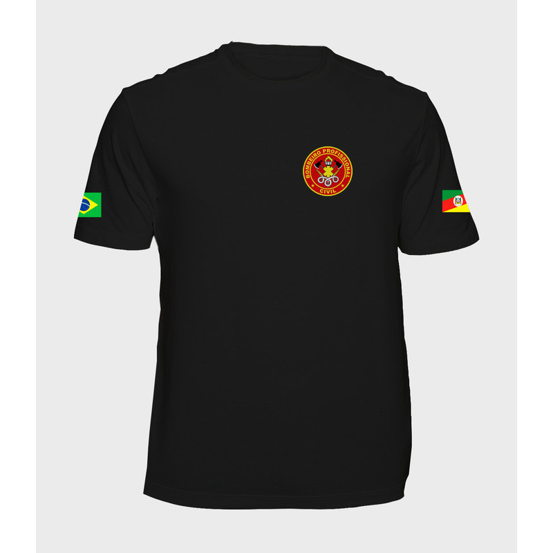 Camiseta Bombeiro Civil Rio Grande do Sul ref 1439